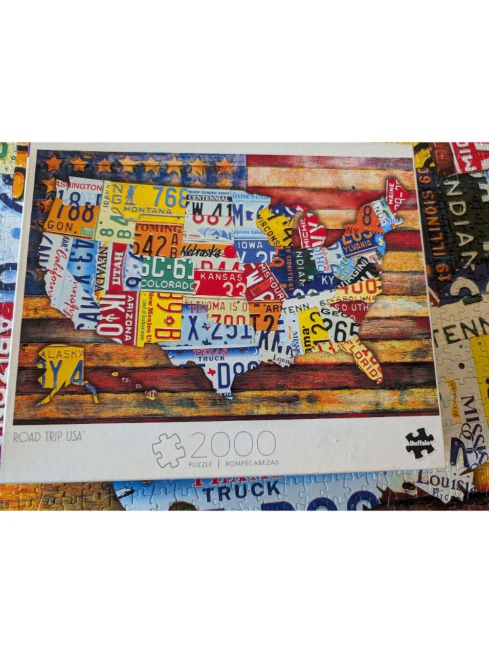 Buffalo Games Art of Play Road Trip Challenging 2000 Piece Puzzle - Picture 4 of 8